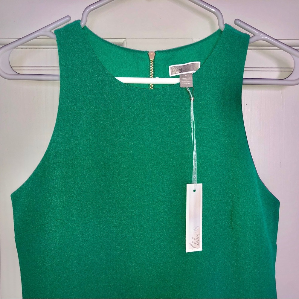 NWT Green holiday cocktail dress